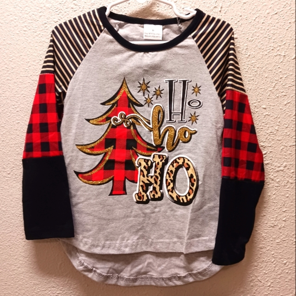Girls Christmas Tee